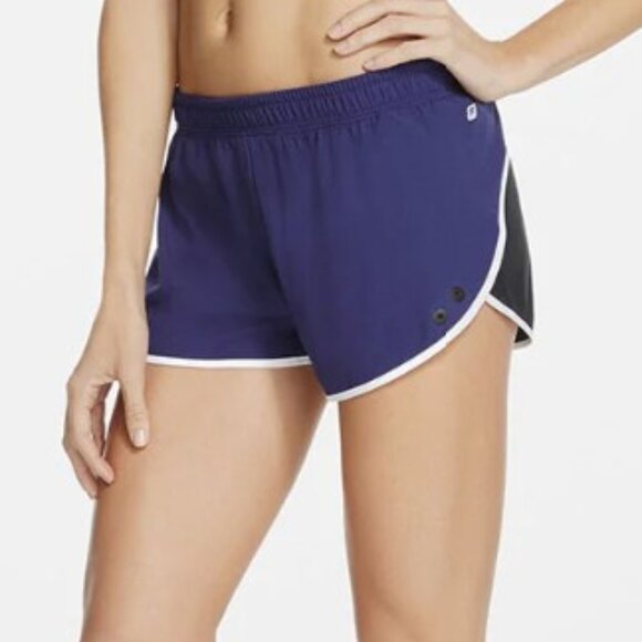 Shorts Fabletics Taille XS – Bleu – Taille Haute – Nylon – Très Bon état
